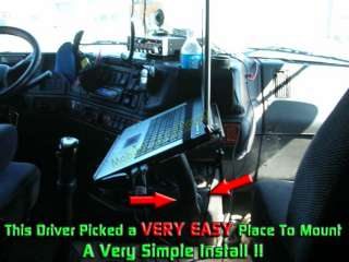 BIG TRUCK LAPTOP MOUNT FOR GPS / INTERNET / DVD  