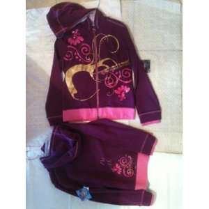  Disney Channel Hannah Montana Purple with Pink Accents 