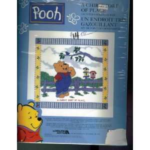   Arts. Pooh. A Chirpy Sort of Place. Counted Cross Stitch. Item 113236