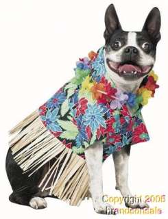  Pet Tiki Hawaiian Dog Costume For Small Dogs Clothing