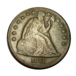  Replica U.S.Seated Liberty Dollar 1871 