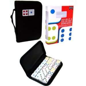  Bicycle Double 6 Color Dot Dominoes Case Pack 12 