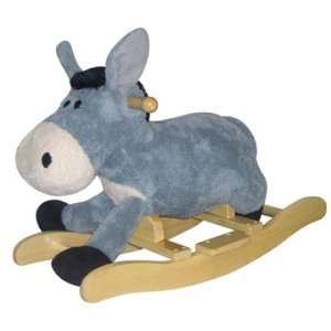   the Donkey Plush Toddler Rocker with Sound by Charm Co. Toys & Games