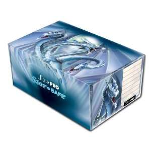  Ultra Pro 2 Slot Gaming Storage Box Blue Diamond Dragon 