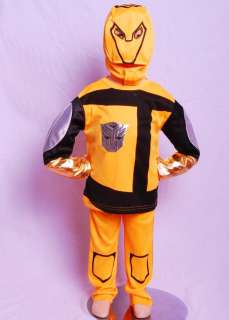 Halloween Transformers Bumble bee boys Costume SZ 3T 4T  