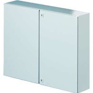 Rittal 1130500 Light Grey Steel AE Double Door Wallmount Enclosure, 39 