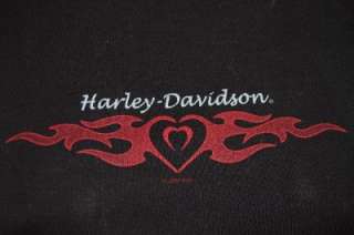 HARLEY DAVIDSON Shirt Black TANK Top Small AZ  