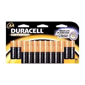  Duracell Alkaline AA Batteries   20 Count Package 