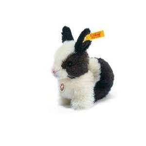  Steiff Dormili Dwarf Rabbit Alpaca 4.7 Black/White Toys 