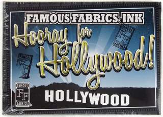 2011 Famous Fabrics Ink Hooray For Hollywood Hobby Box  