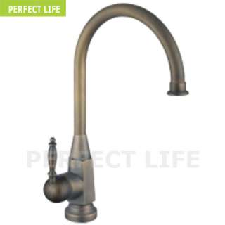New Antique Brass Kitchen Sink Faucet / Mixer Tap PL191  