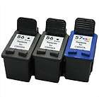 Pack HP 56 57 Color Ink Cartridges for Deskjet 5650w 5650 5850w 5850 