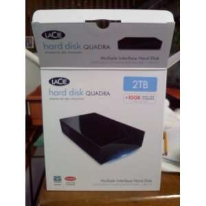 Disk Quadra 1TB eSATA/FireWire800/FireWire400/USB 2.0 Desktop External 