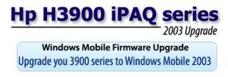 Pocket PC 2003 Upgrade for hp Compaq iPAQ 3950 3955 PDA  