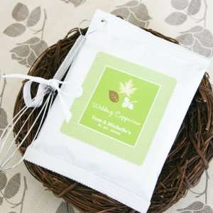  Wedding Favors Fall for Love Personalized Hot Cappuccino 