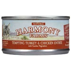  Harmony Farms Tempting Turkey & Chicken Entree   24 x 3 oz 