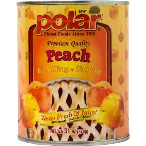 Polar Peach Pie Filling  Grocery & Gourmet Food