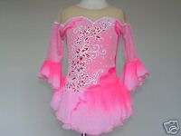 EXQUISITE TWIRLING/DANCE ICE SKATING DRESS   MADE 2 FIT  