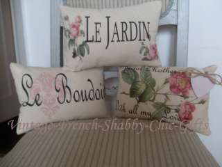 Shabby Chic Cream My other house is in Personalised Calico Country 