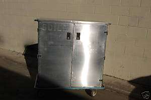 Pedigo Surgical Case Cart Stainless Steel Food Tool Box  