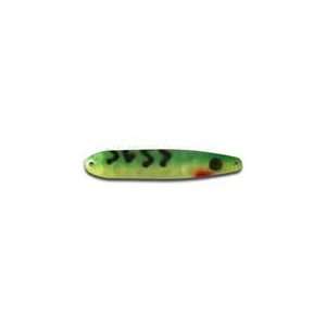  Lures Fire Tiger 3 3/8 flutter fishing trolling spoon for salmon 