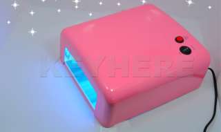 36W Gel Curing Nail Lamp Light Dryer Tube Manicure UV  