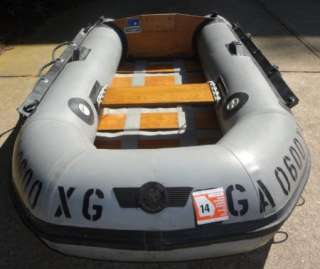 Seaworthy DINGHI INFLATABLE BOAT 8 Foot Tender with 2 Paddles  