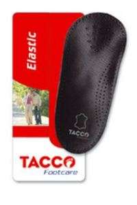 Tacco 750 Black Arch Support 3/4 Leather Insoles 1Pair  