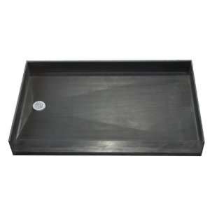 Tile Redi Shower Floor 3754LBF PVC. 37  D x 54  W, black. Epoxy 