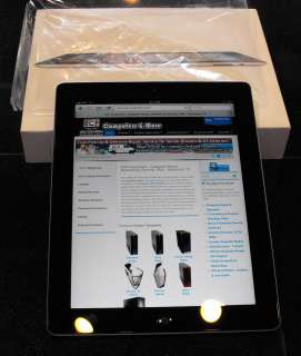 Apple iPad 2 16GB, Wi Fi + 3G (AT&T), 9.7in   Black (MC773LL/A) NR 