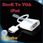   to VGA Adapter for Apple iPad 2 iPhone 4 4S iPod Touch 4G Pad VGA