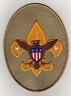 Tenderfoot Scout Jacket Patch Large 6 x 4.5, Mint
