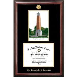  University of Alabama, Tuscaloosa Gold Embossed Diploma 
