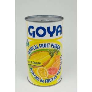 Goya Tropical Fruit Punch Juice 42 oz   Ponche De Frutas Tropicales 