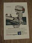 1963 advertisement JOHNSON OUTBOARD MOTOR boat sea horse electramatic 