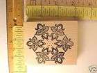 HORSES KALEIDOSCOPE DETAILED MOUNTED rubber stamp  