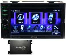 Package Kenwood DDX318 6.1 2 DIN DVD/iPod Player+Bluetooth+KNA G610 