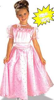 NEW Pretty Pink Princess Halloween Costume Kids Child M  