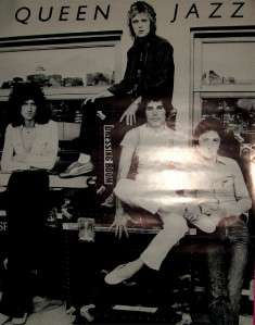 QUEEN KILLERS Mercury/May/Taylor/Deacon PROMOTIONAL POSTER 1979 MINT 