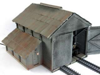48/On30 Twin Stall LOCO SHED Kit with Workshop  