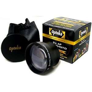    Opteka Ultra HD 2x Telephoto Lens For Canon GL2 GL1