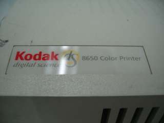 Kodak Digital Science 8650 Color Printer 8B9080  