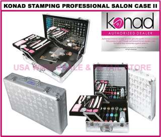 Konad Stamping Nail Art PROFESSIONAL SALON CASE II SET  