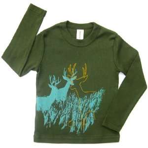  Deer Organic Toddler Long Sleeves T shirt Baby