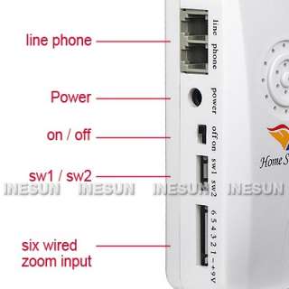2Modul GSM Wireless + PSTN Landline Home Security Alarm System  