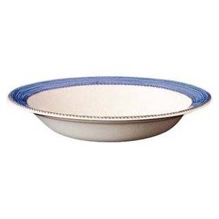 Wedgwood Sarahs Garden Blue Pasta Bowl / Rimmed Soup 11.25 (Set of 4 