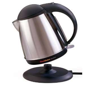  ChefsChoice Cordless Electric Kettle   Stainless Black 