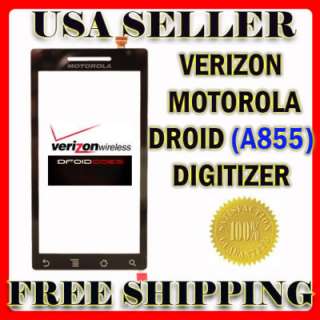 MOTOROLA DROID A855 REPLACEMENT TOUCH SCREEN DIGITIZER  