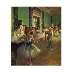 Dance Class Giclee Poster Print by Edgar Degas, 16x20  
