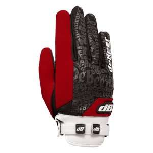  Debeer Womens Fierce Lacrosse Gloves 5 Colors RED WL 